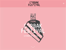 Tablet Screenshot of corbak.ch